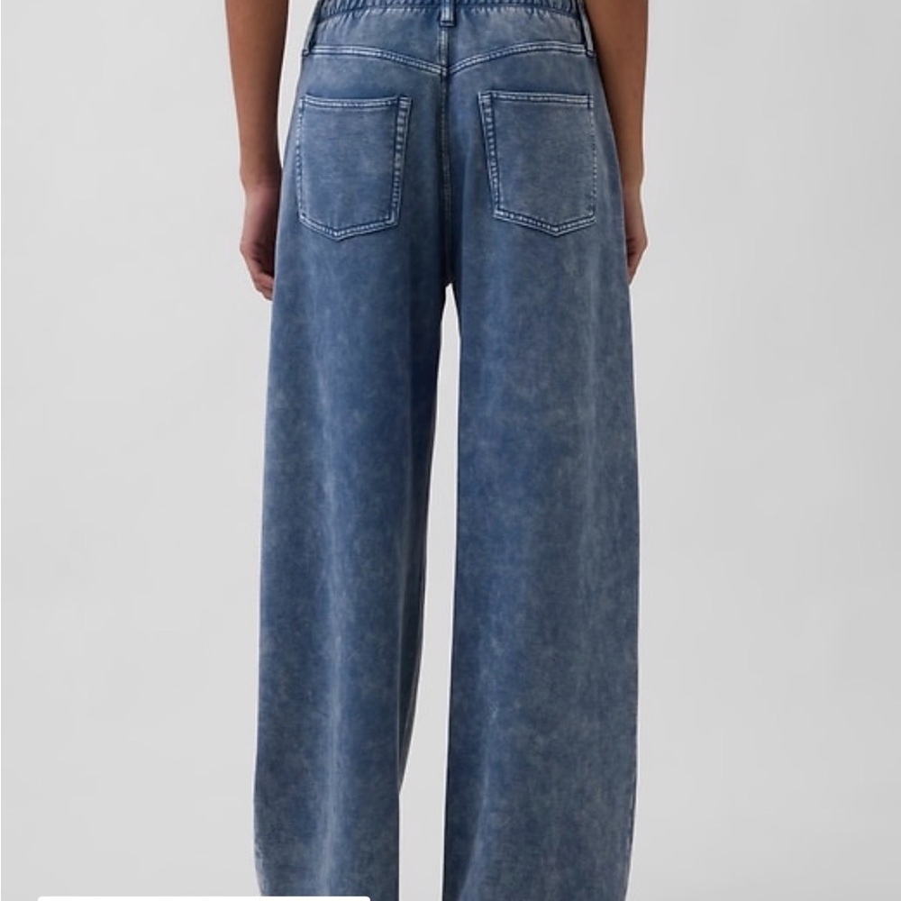 GAP Soft heavyweight baggy sweatpants printed denim in Small - Picture 7 of 7